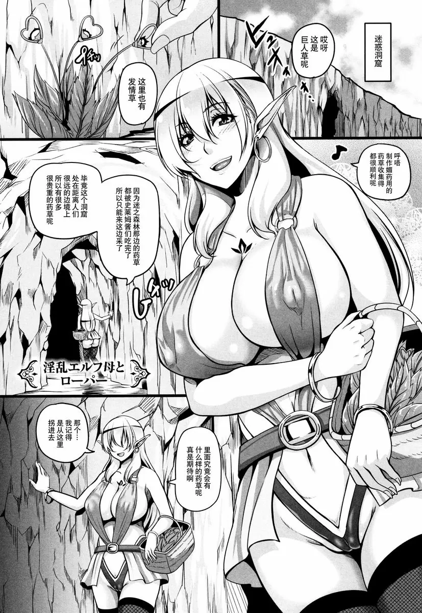 [H漫] 愛女的淫辱精靈 淫亂精靈母親與纏繞怪 1