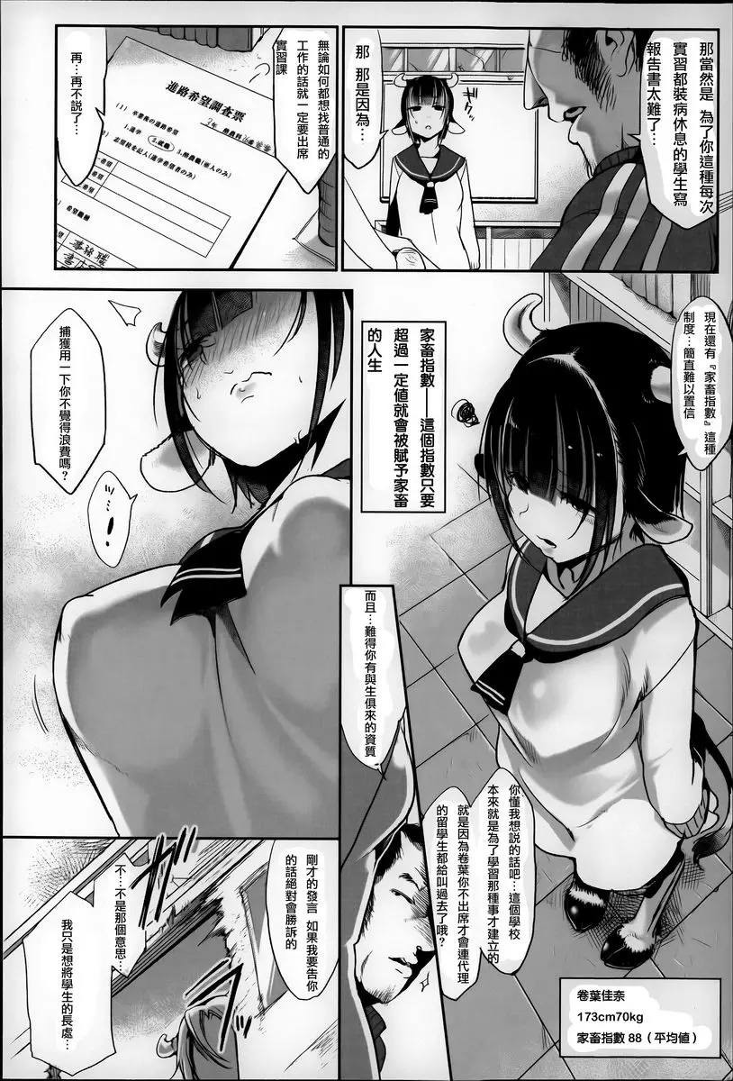 [禁漫] 這樣的軀體可以嗎 搾乳學園 1