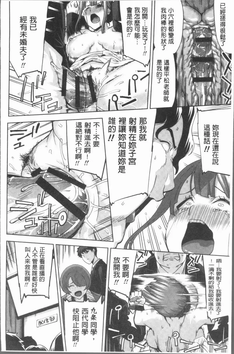 [A漫] 性愛拍攝的女孩們 直播清純女教師的初夜凌辱記 15