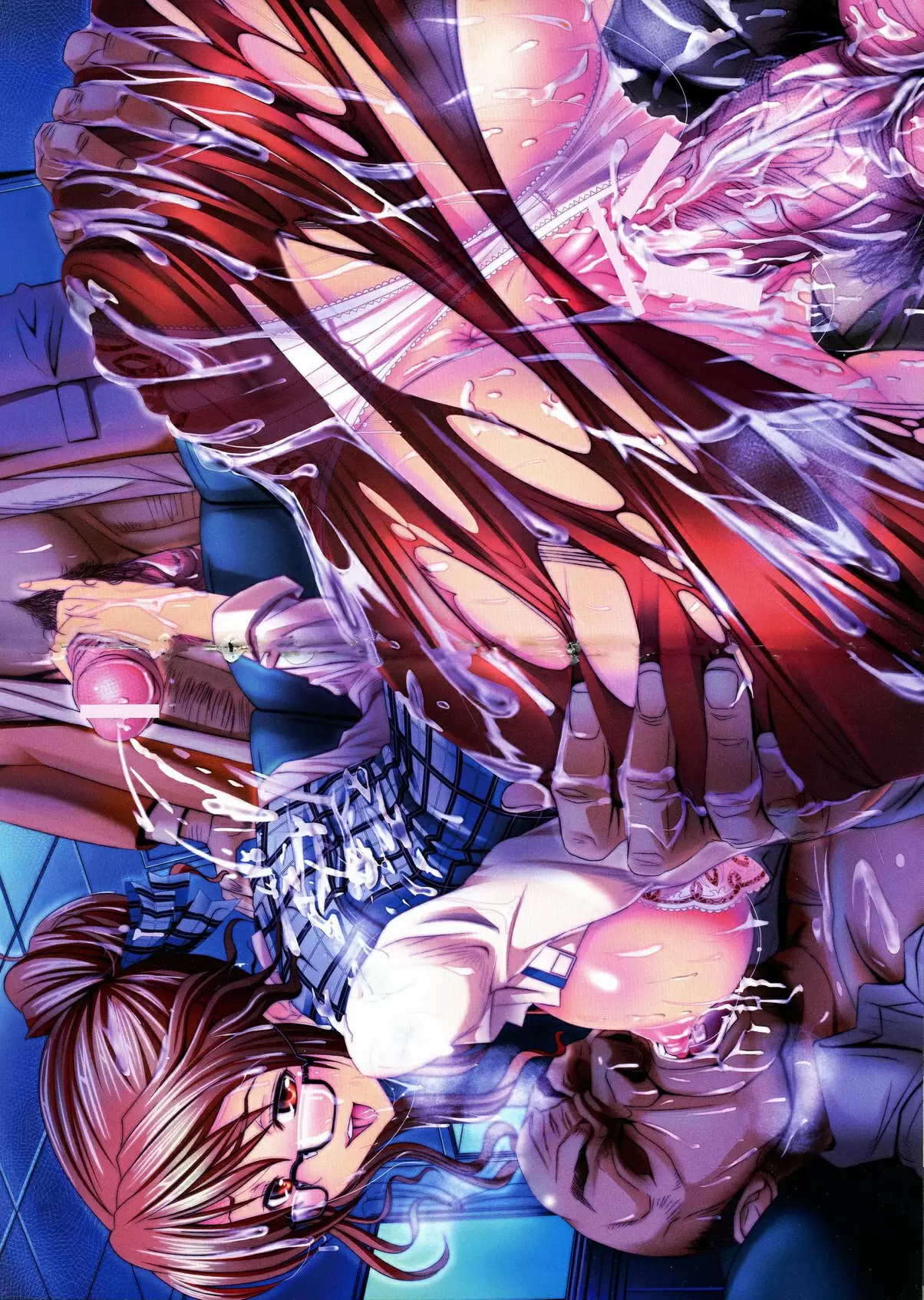 [成人漫画] 魔乳☆堕乳 插圖畫廊 2