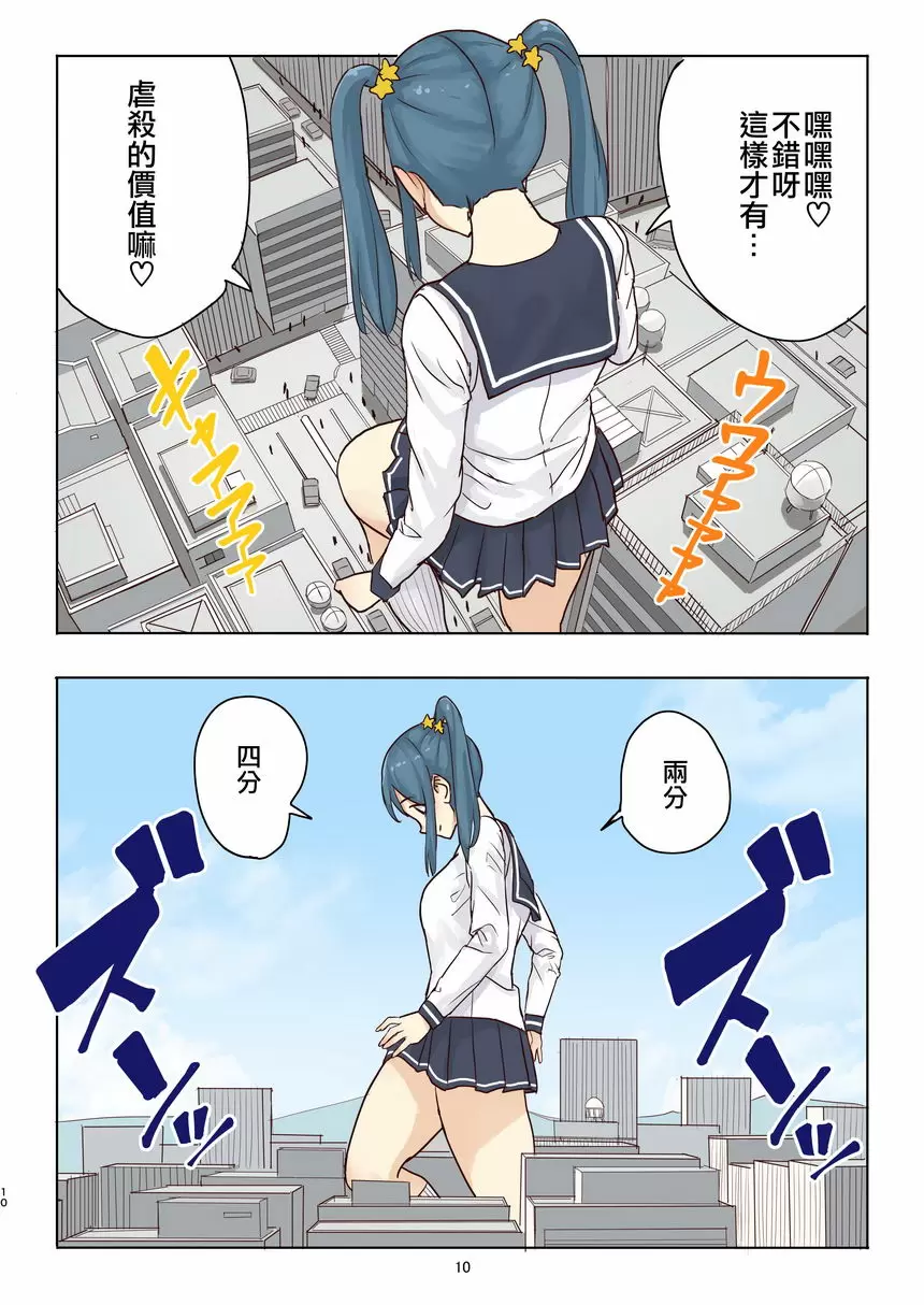 [成人漫画] 殘酷巨大娘馮德基醬的色色的虐殺 殘酷巨大娘馮德基醬的色色的虐殺 8