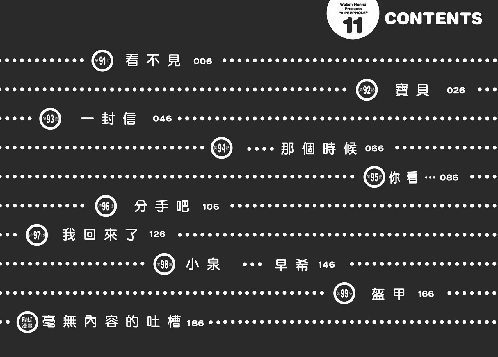 [禁漫] 偷窥孔 11 vol.91 看不见 3