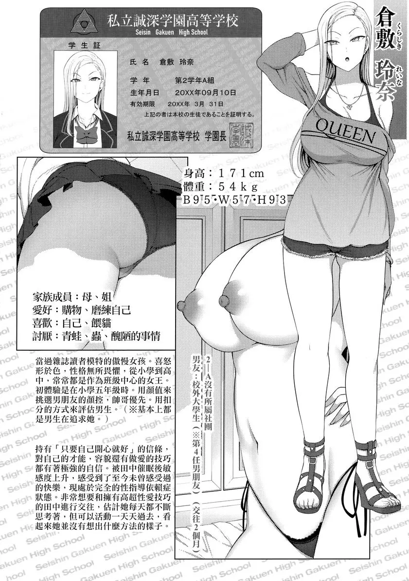 [H漫] 催眠性指導 総集篇1 倉敷玲奈的狀況 26