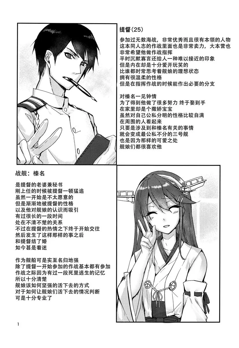 [禁漫] 榛名竟然慾求不滿 榛名竟然慾求不滿 1