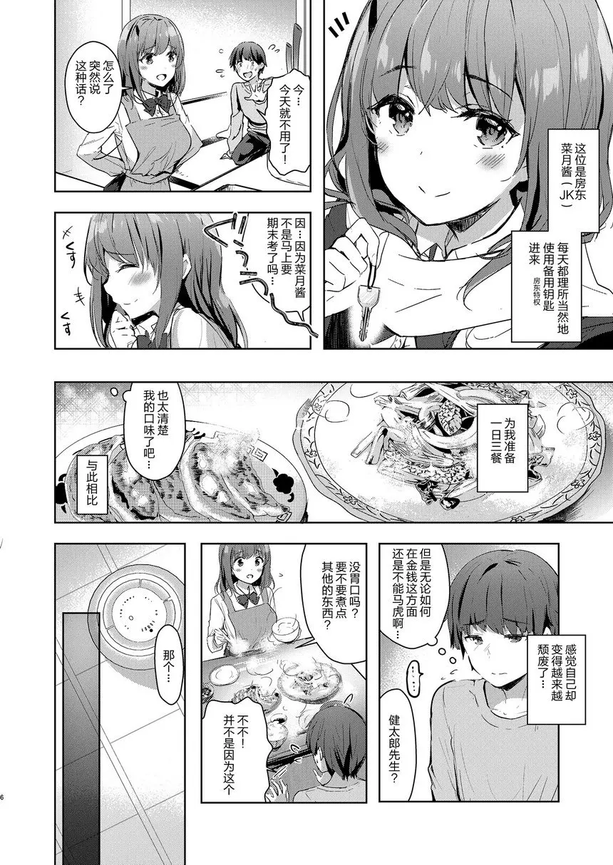 [H漫] 三餐生活都要對房東撒嬌 (JK)2 三餐生活都要對房東撒嬌 (JK)2 4