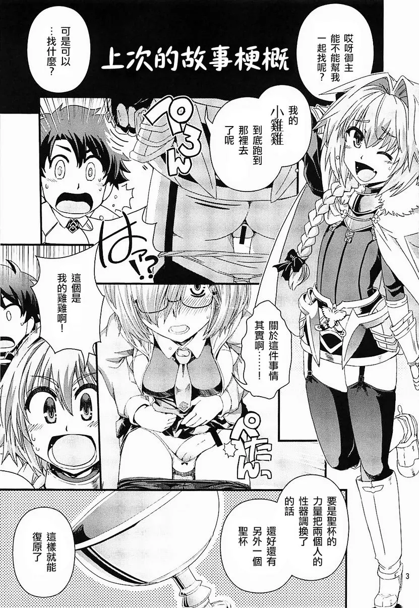 [H漫] 立香&阿斯托爾福特陰点交錯事件 立香&阿斯托爾福特陰点交錯事件 1
