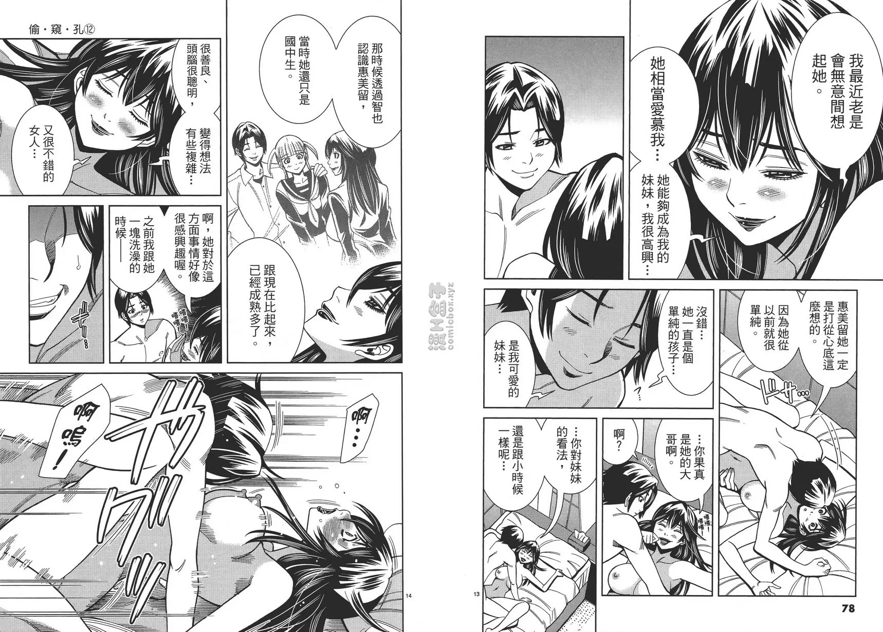[禁漫] 偷窥孔 12 vol.103 袒裎相对 6