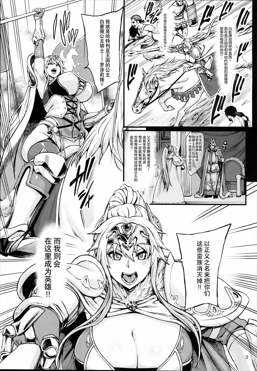 [H漫] 悲慘的公主騎士 悲惨的公主骑士 3