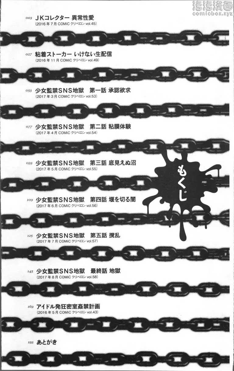 [A漫] JK密室監禁凌亂蹂躪 vol.1 JK收藏家<異常性愛> 2