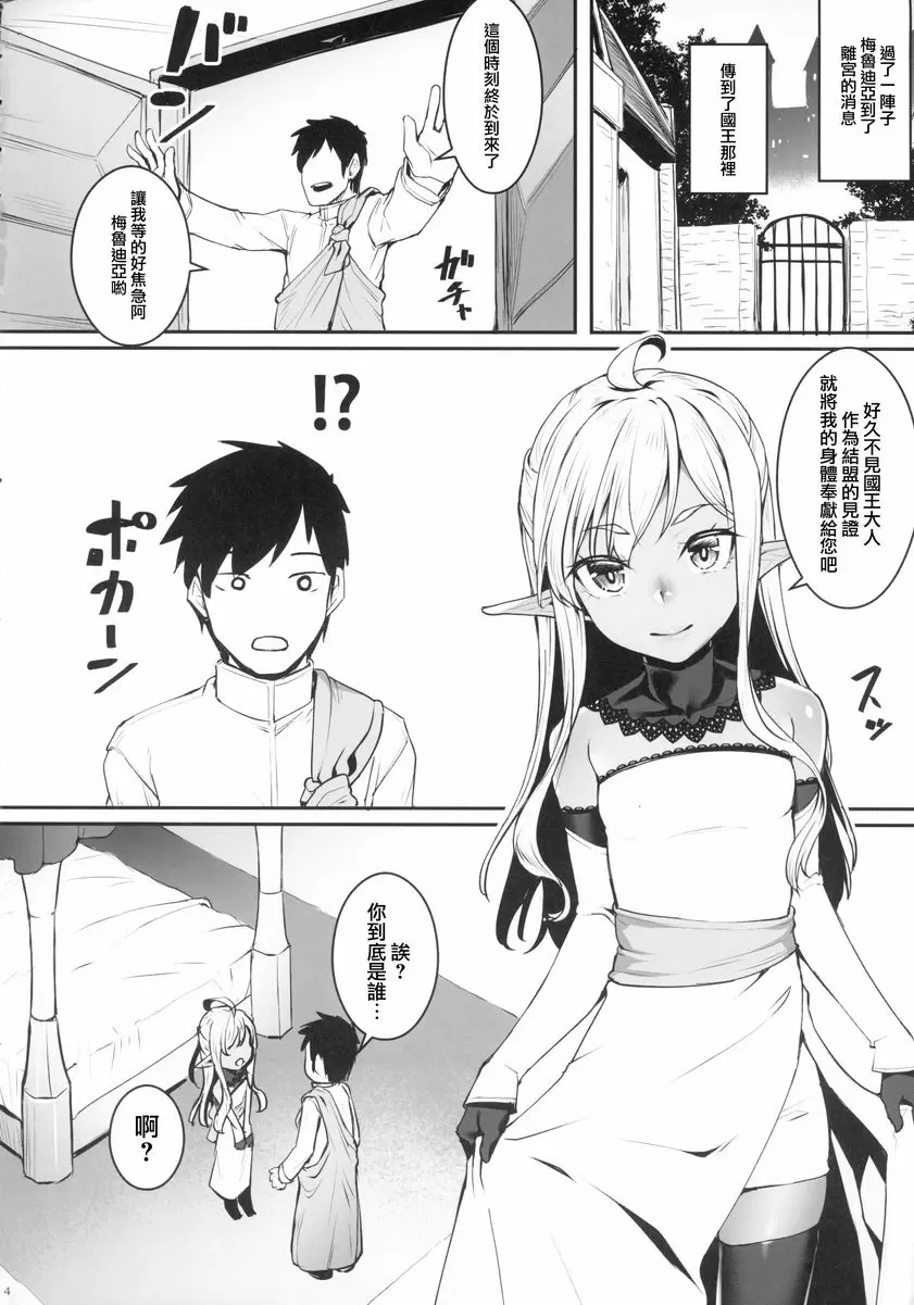 [A漫] 黑暗精靈公主的愛愛開發 黑暗精靈公主的愛愛開發 4